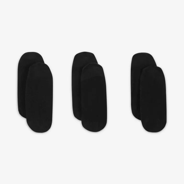 Nike Women’s Everyday Lightweight Training Footie Socks (3 Pairs) – Black / White thumbnail 3