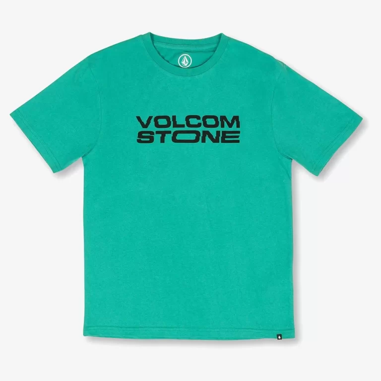 Volcom Kid’s Euroslash Short Sleeve T-Shirt – Green