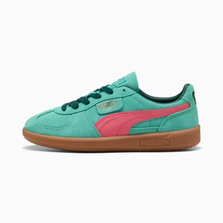 Puma Unisex Palermo Shoes – Aquatic / Dark Myrtle