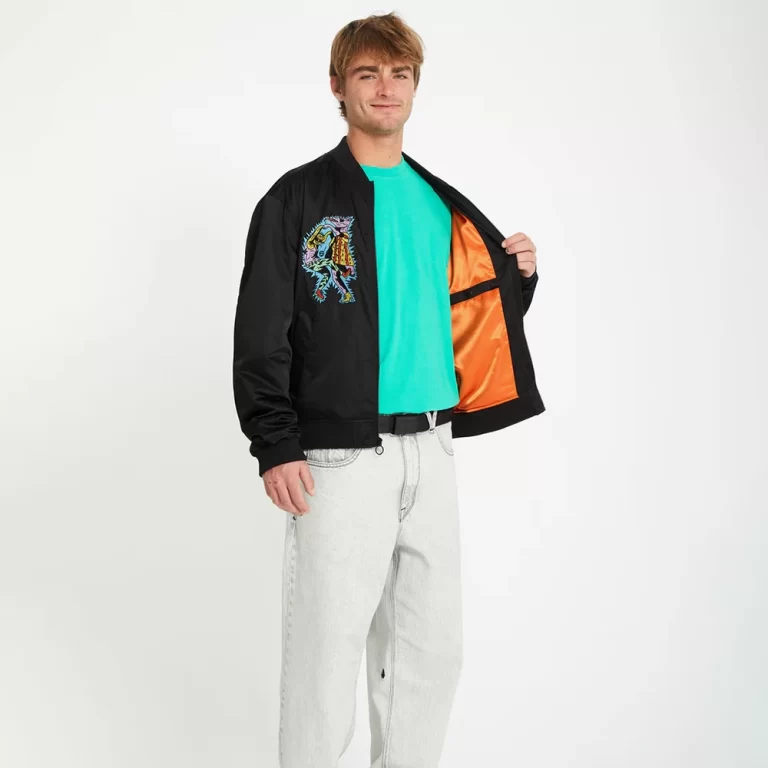 Volcom Men’s Bob Mollema Jacket – Black thumbnail 3