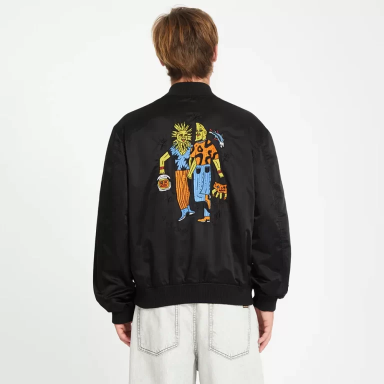Volcom Men’s Bob Mollema Jacket – Black thumbnail 2