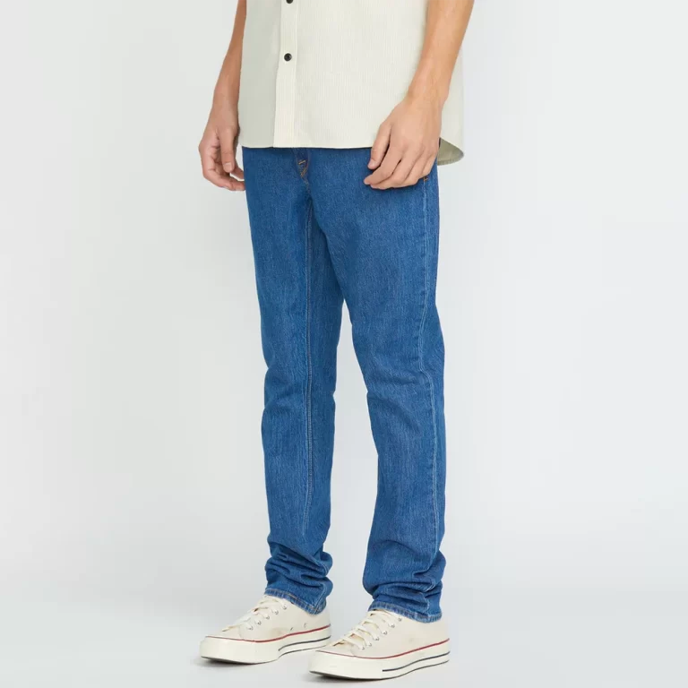 Volcom Men’s Vorta Jeans – Bold Blue thumbnail 3