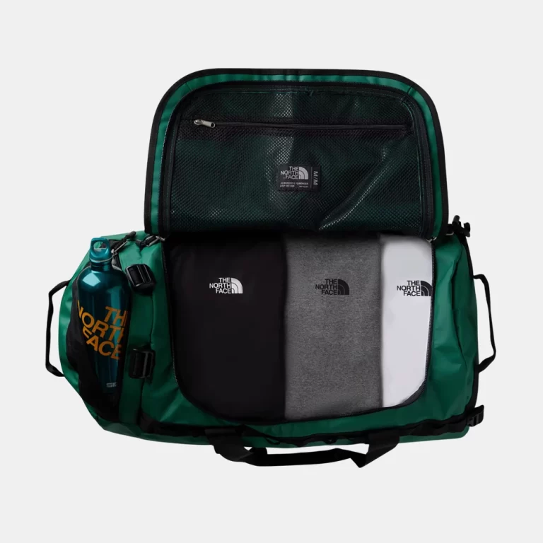 The North Face Base Camp Duffel – Evergreen / TNF Black thumbnail 3