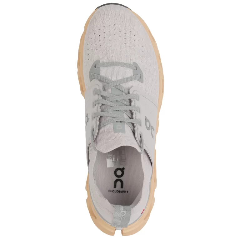 On Women’s Cloudswift 4 Shoes – Frost / Blonde thumbnail 3