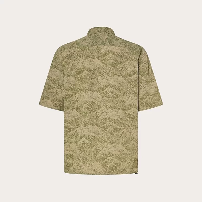Oakley Men’s Outdoor Printed Shirt – Mountain Green Pebble thumbnail 2