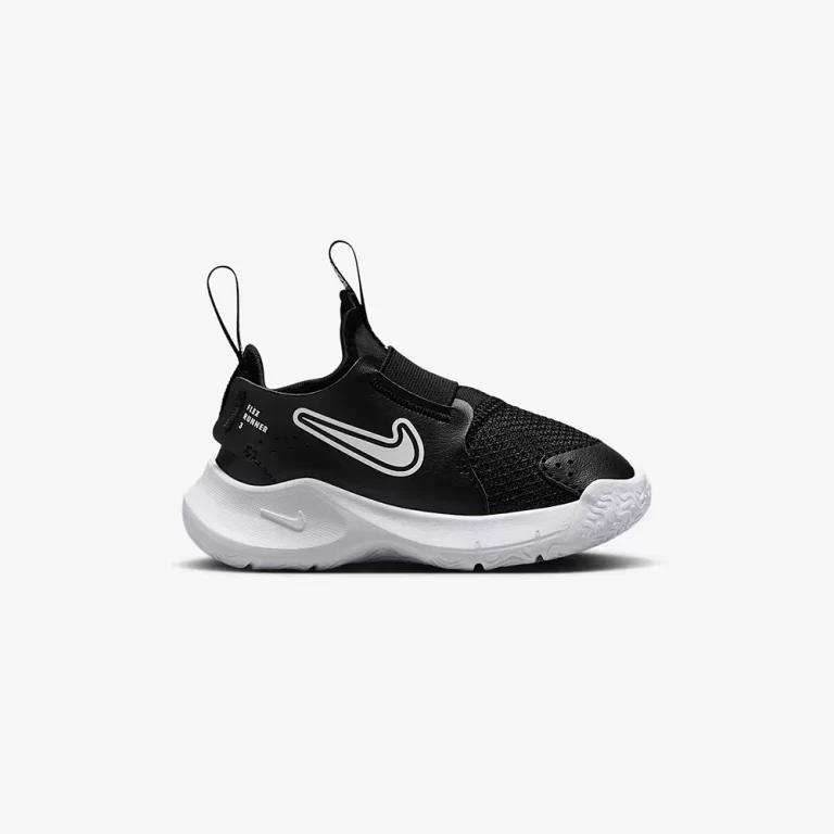 Nike Baby/Toddler Flex Runner 3 Shoes – Black/White thumbnail 2