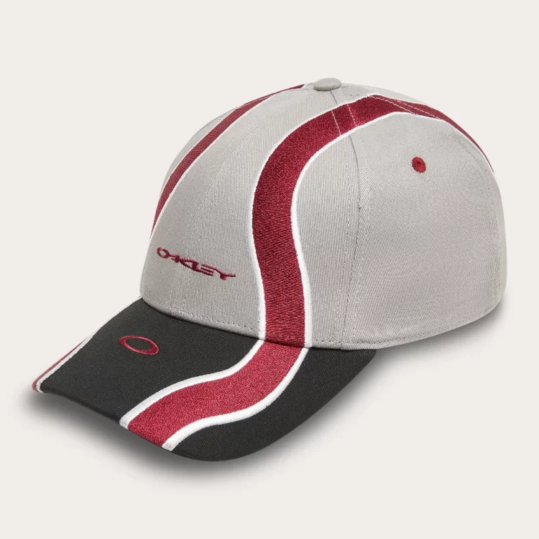 Oakley Wave Cap – Cement / Black / Iron Red