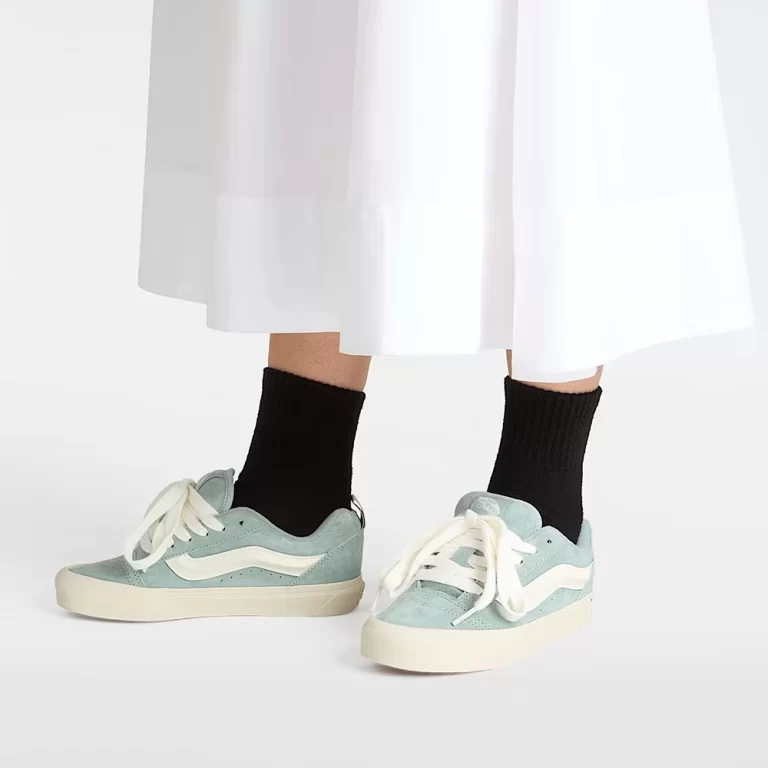 Vans Women’s Knu Skool Shoes – Puritan Gray thumbnail 4