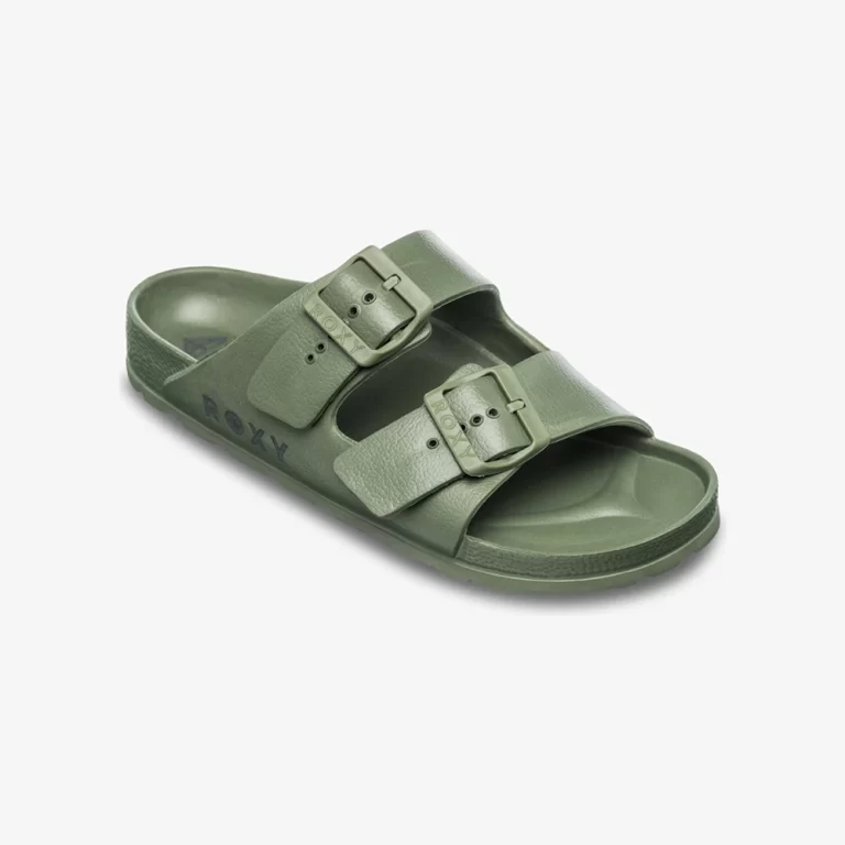 Roxy Women’s Kattie Sliders – Oil Green thumbnail 2