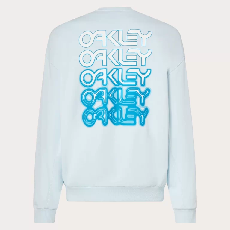 Oakley Men’s B1B Repeated Crewneck Sweatshirt – Frost thumbnail 2