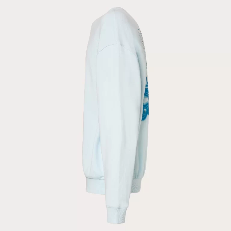 Oakley Men’s B1B Repeated Crewneck Sweatshirt – Frost thumbnail 3