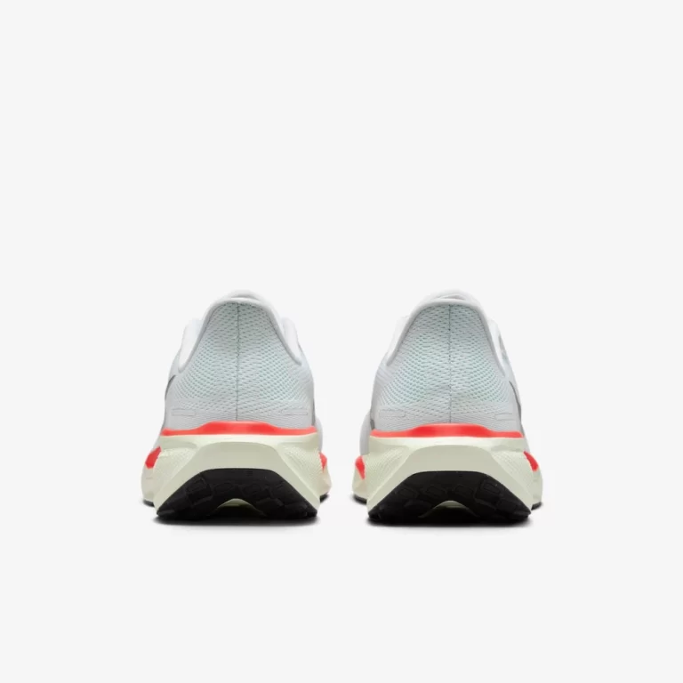 Nike Men’s Pegasus 41 Running Shoes – White/Barely Green/Bright Crimson/Metallic Silver thumbnail 4