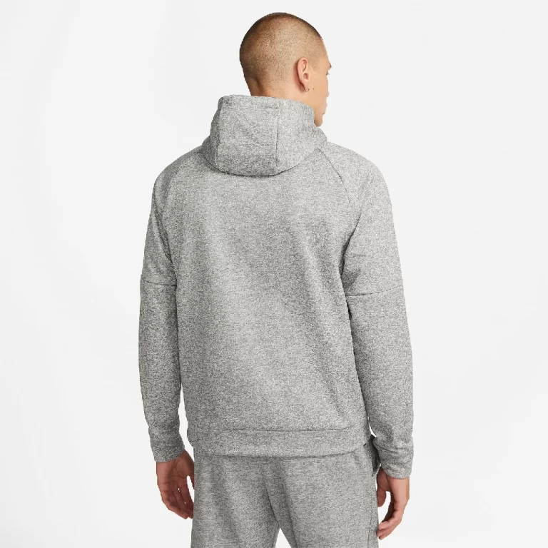 Nike Men’s Therma-FIT Hooded Fitness Sweatshirt – Dark Grey Heather thumbnail 2