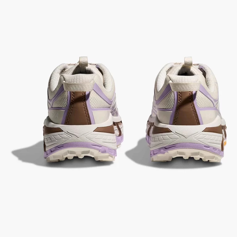 Hoka Women’s Mafate Three2 Shoes – Alabaster / Iris Flower thumbnail 5