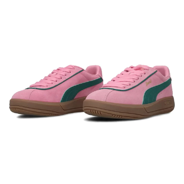 Puma Women’s Club Klassika SD – Green Pink thumbnail 3