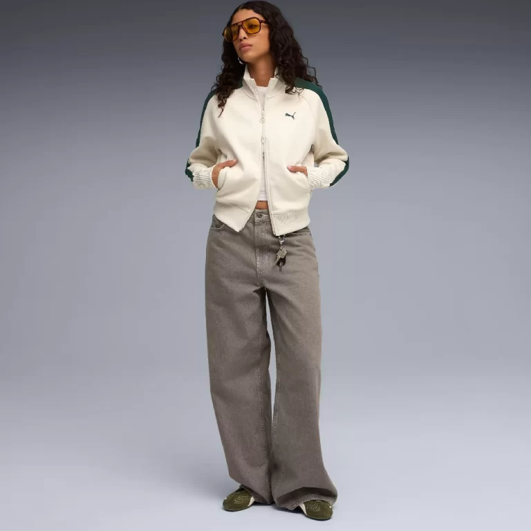 Puma Women’s T7 ALWAYS ON Short Track Jacket – Alpine Snow thumbnail 3