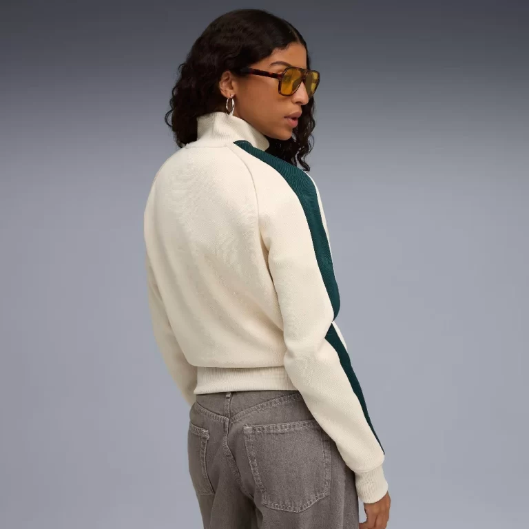 Puma Women’s T7 ALWAYS ON Short Track Jacket – Alpine Snow thumbnail 4