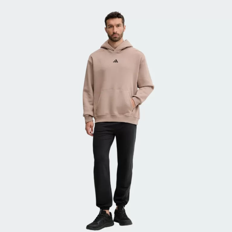 Adidas Men’s Oversize Hoodie – Brown thumbnail 3