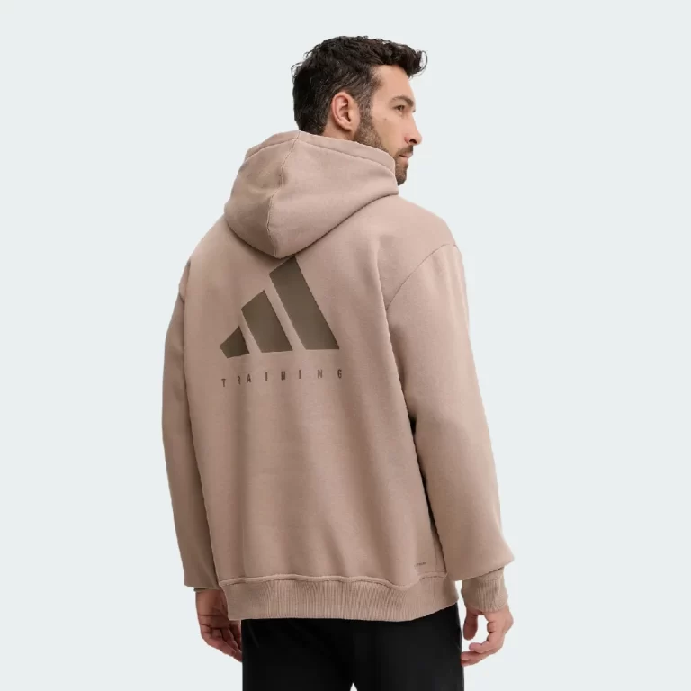 Adidas Men’s Oversize Hoodie – Brown thumbnail 2