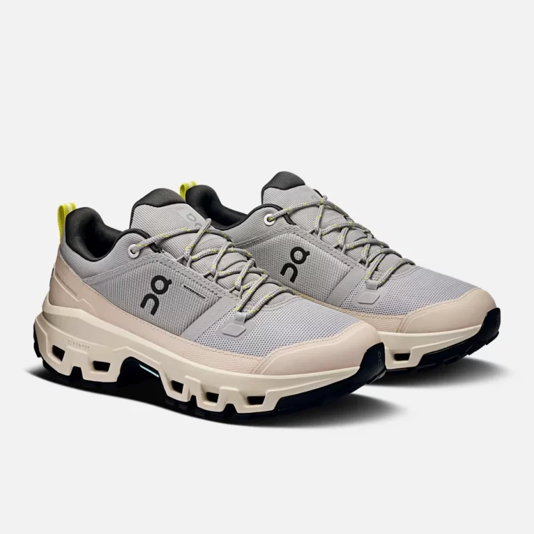 On Women’s Cloudrock Low Waterproof Shoes – Alloy / Ice thumbnail 3