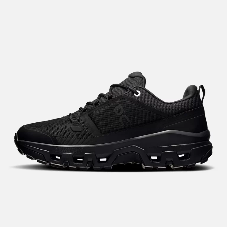 On Women’s Cloudrock Low Waterproof Shoes – Black / Black thumbnail 2