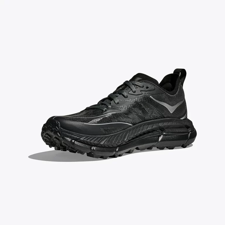 Hoka Men’s Mafate Speed 4 Lite Shoes – Black / Outer Orbit thumbnail 4