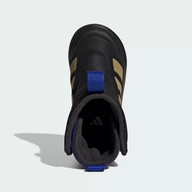 Adidas Kid’s Winterplay Shoes Kids – Core Black / Khaki / Preloved Teal thumbnail 5