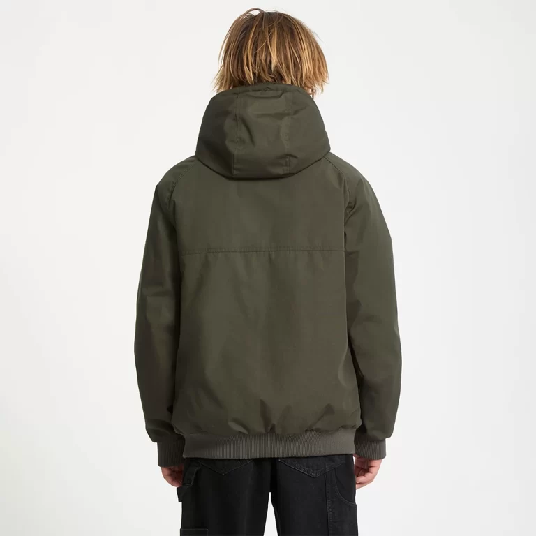 Volcom Men’s Hernan 10K Jacket – Rinsed Black thumbnail 2