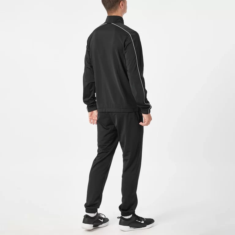 Nike Men’s Sportswear Club Poly-Knit Tracksuit – Black / White thumbnail 2