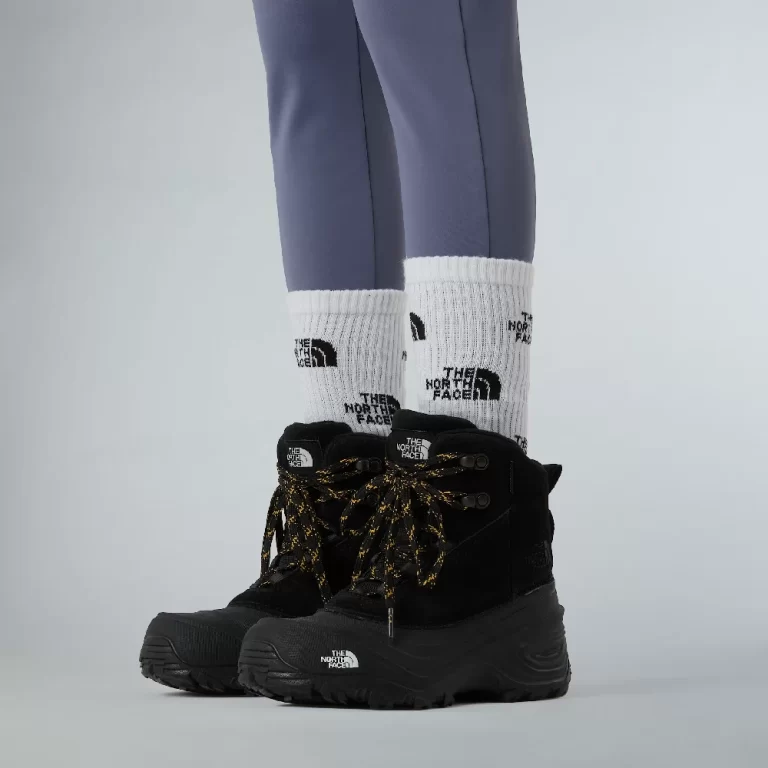 The North Face Youth Chilkat V Lace Waterproof Boots – TNF Black thumbnail 4