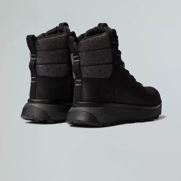 The North Face Men’s Bergen Leather Waterproof Boots – TNF Black thumbnail 3