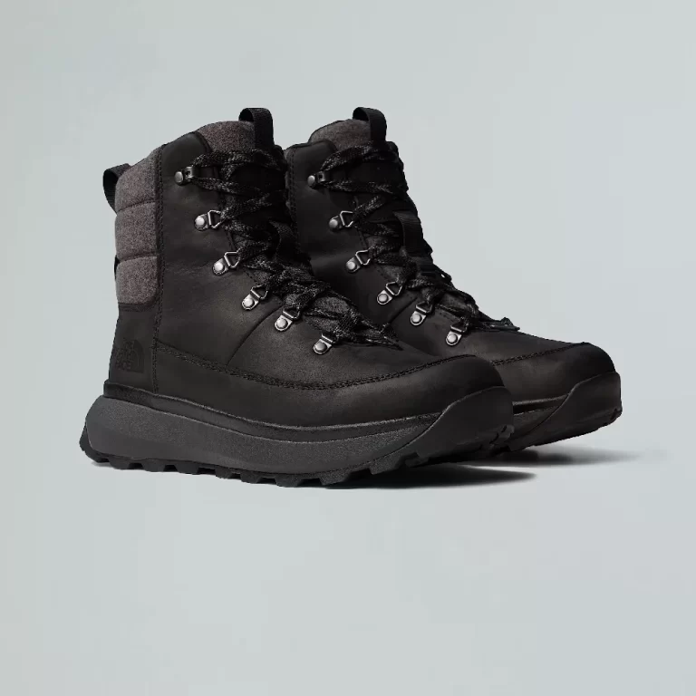 The North Face Men’s Bergen Leather Waterproof Boots – TNF Black thumbnail 2