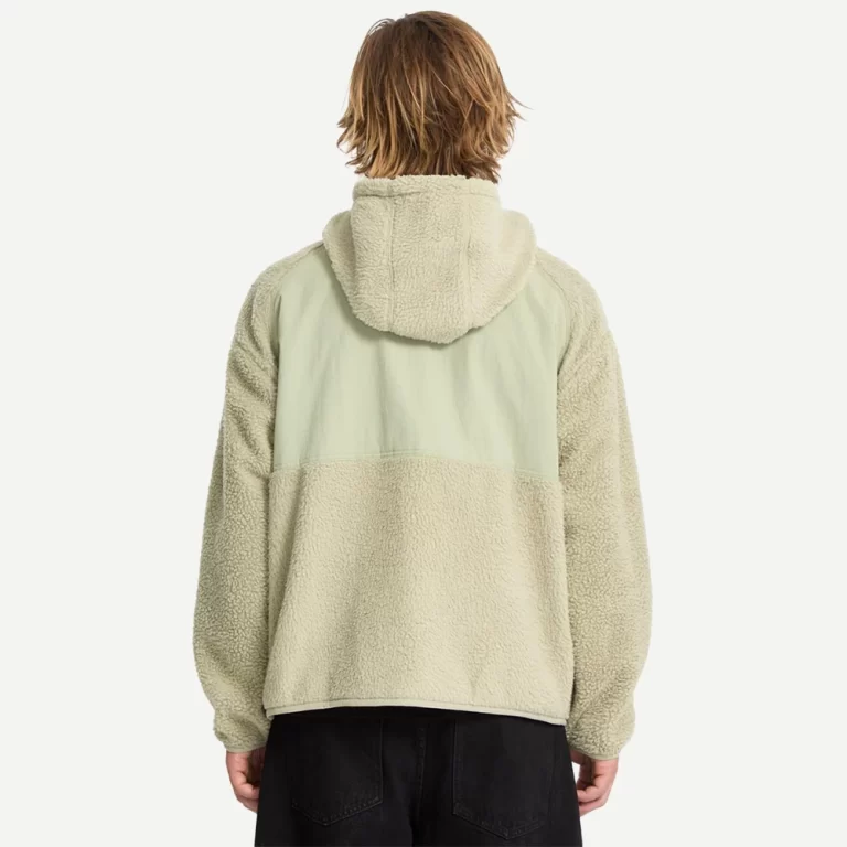 Volcom Men’s Nomaa Sherpa Zip Hoodie – Green Tea thumbnail 2