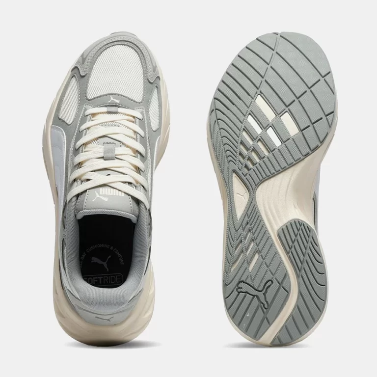 Puma Men’s Hypnotic LS 2 Shoes – Frosted Ivory / White Cool Mid Gray thumbnail 5