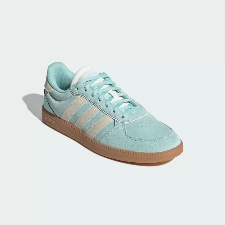 Adidas Women’s Breaknet Sleek Shoes – Semi Flash Aqua / Wonder White / Core White thumbnail 3