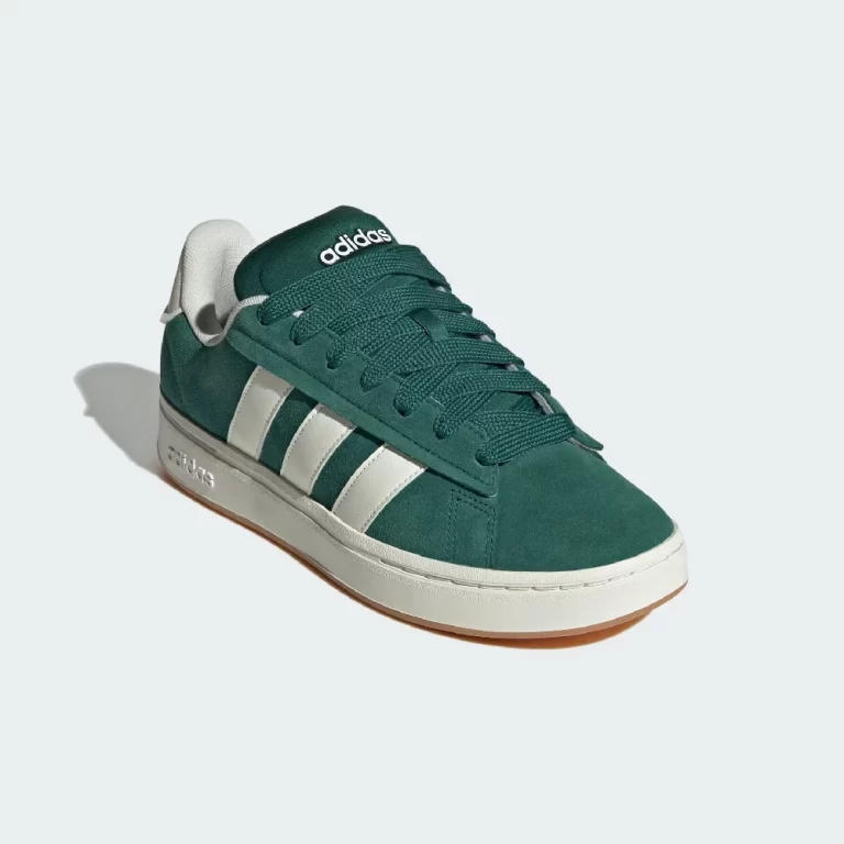 Adidas Men’s Tenis Grand Court Alpha Shoes – Collegiate Green / Off White / Gum thumbnail 3
