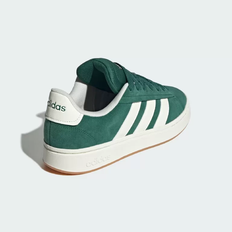 Adidas Men’s Tenis Grand Court Alpha Shoes – Collegiate Green / Off White / Gum thumbnail 4