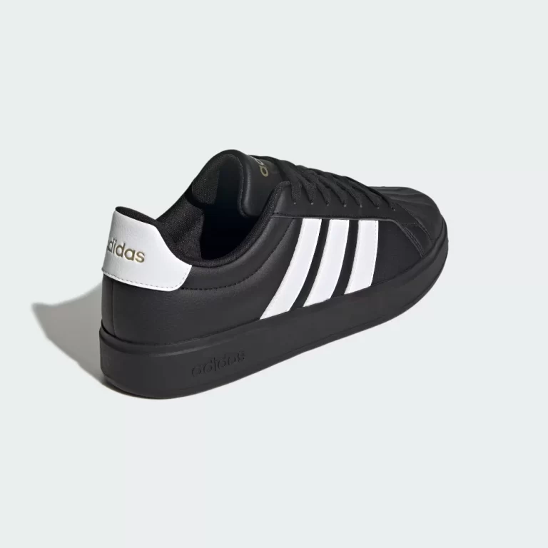 Adidas Men’s Streettalk Shoes – Core Black / Cloud White / Matte Gold thumbnail 4