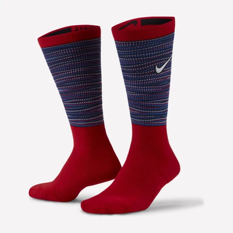 Nike Unisex Elite Crew Basketball Socks – Red / Blue