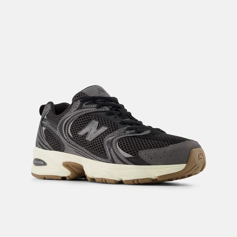 New Balance Women’s 530 Shoes – BLACK with CASTLEROCK thumbnail 3