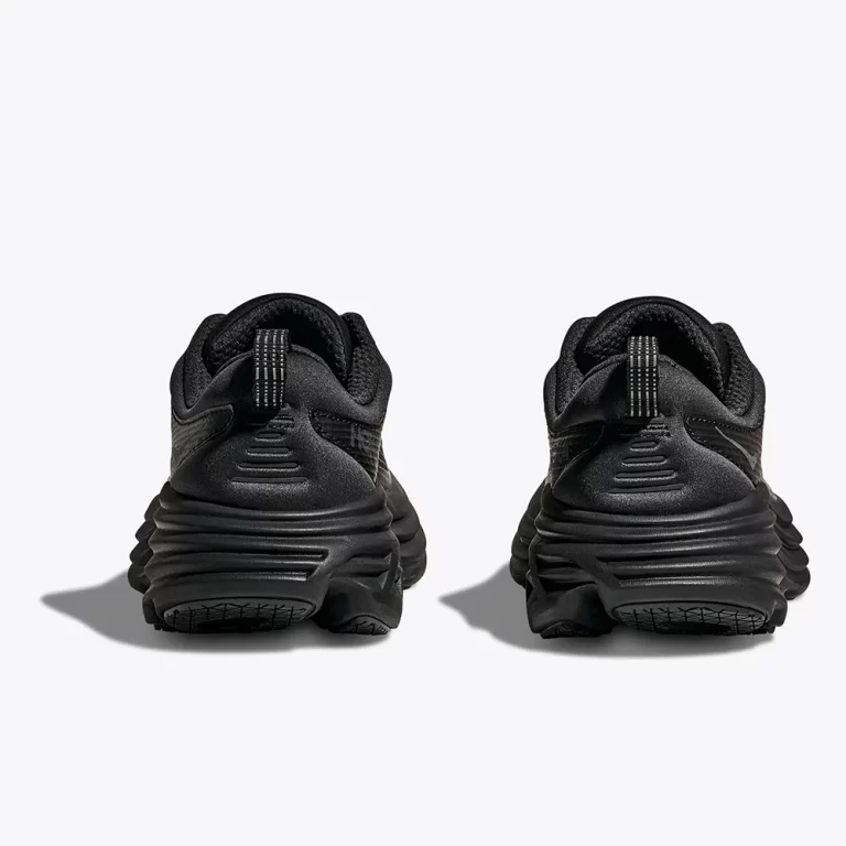 Hoka Men’s Stealth/Tech Bondi 8 Caged Shoes – Black / Black thumbnail 5