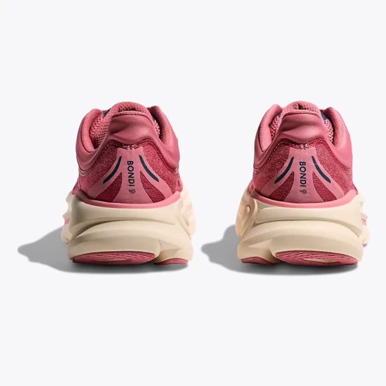 Hoka Women’s Bondi 9 Shoes – Lingonberry / Cranberry thumbnail 4