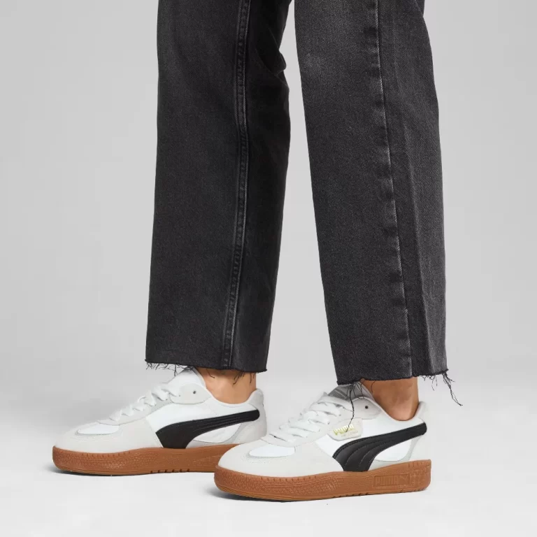 Puma Women’s Palermo Moda Sneakers – White / Black thumbnail 4