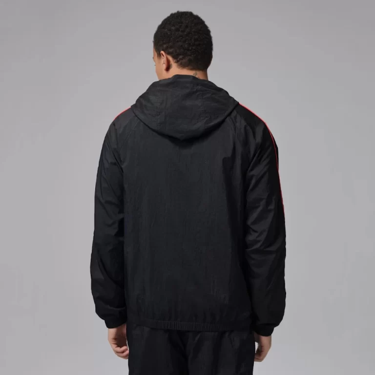 Nike Men’s Jordan Sport Classic Jacket – Black / Infrared 23 thumbnail 2