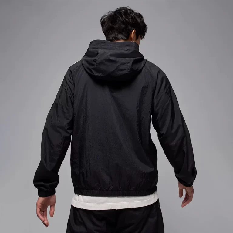 Nike Men’s Jordan Sport Classic Jacket – Black / White thumbnail 2