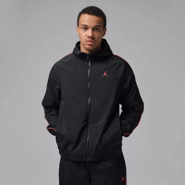 Nike Men’s Jordan Sport Classic Jacket – Black / Infrared 23
