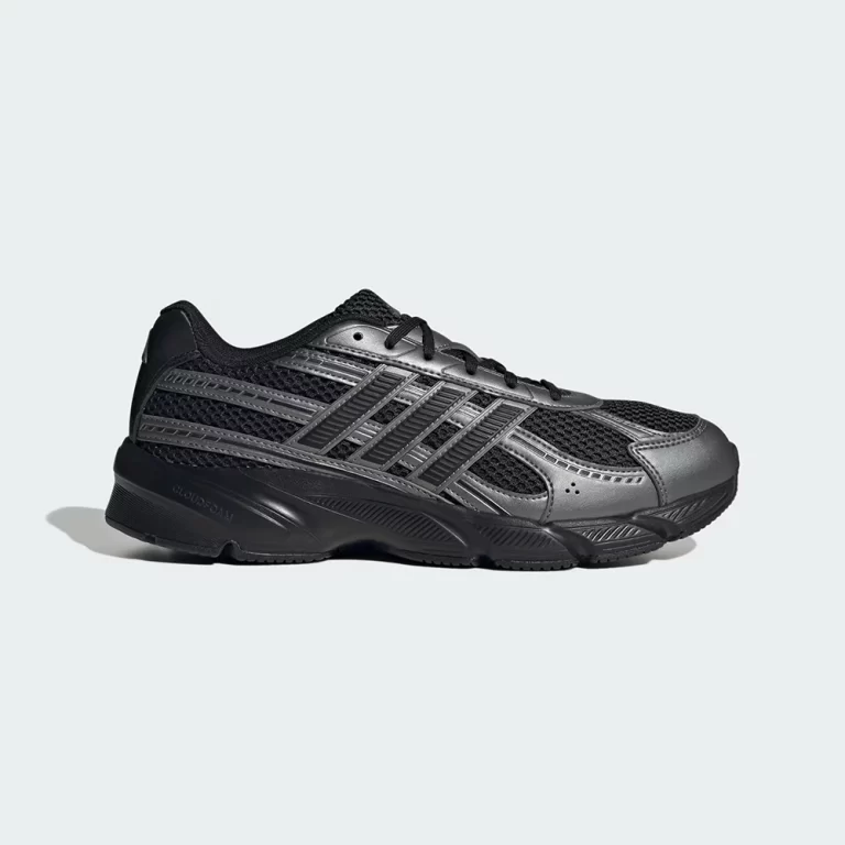 Adidas Men’s TECHNOCHAOS 2000 Shoes – Core Black / Core Black / Iron Metallic