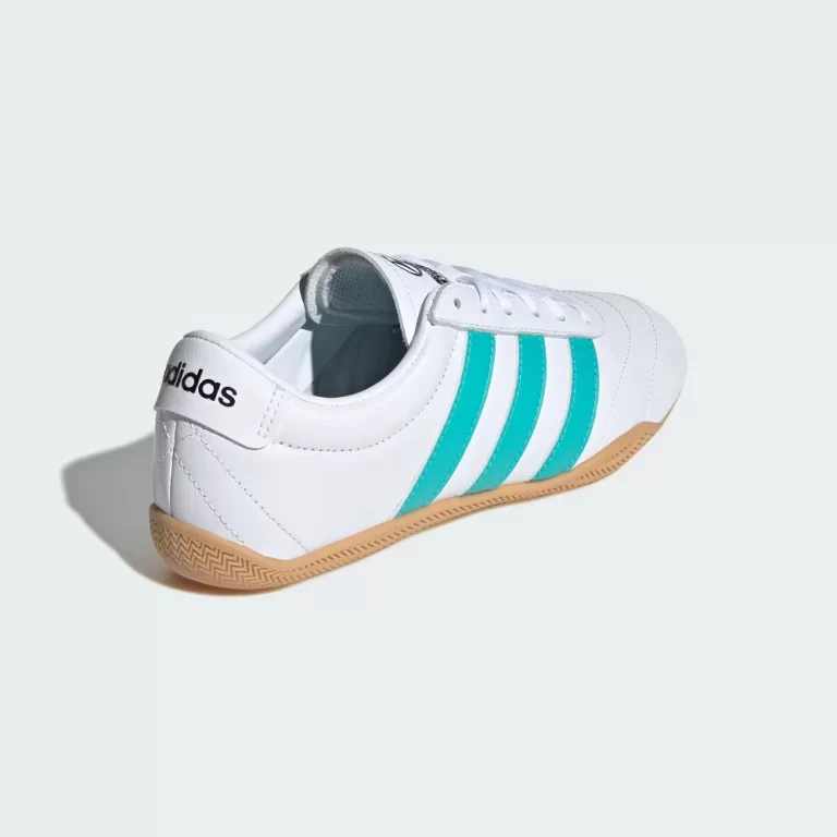 Adidas Women’s TÊNIS GRAND COURT LO Shoes – Cloud White / Semi Mint Rush / Gum thumbnail 4