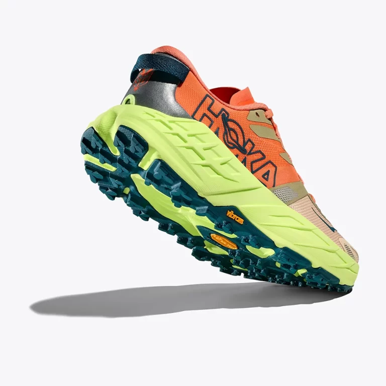 Hoka Women’s Speedgoat 7 Shoes – Persimmon / Neon Yuzu thumbnail 5