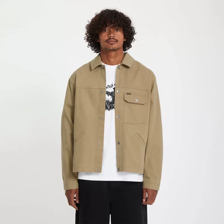 Volcom Men’s Lostcontrol Jacket – Dark Khaki